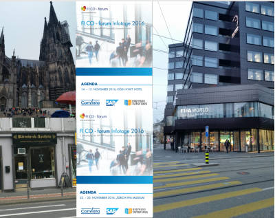 FI CO Forum Infotage 2016 - Veranstaltungsorte FI CO Forum Infotage 2016 - Veranstaltungsorte